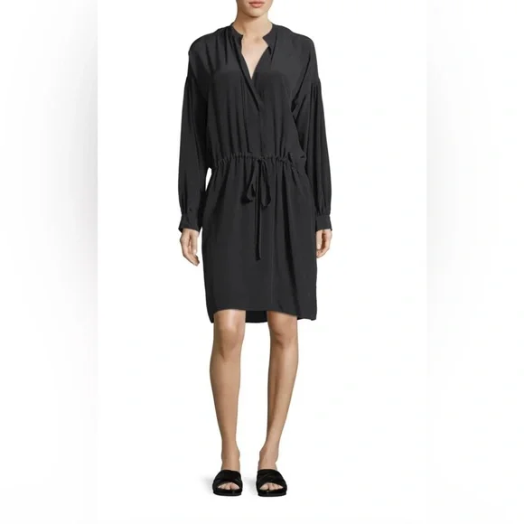black pants black dress shirt Black Cotton Dress Shirt - Extra Slim Fit